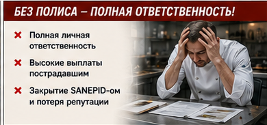 HoReCa — Отравление и проверка Sanepid — Без защиты