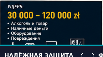 HoReCa — Кража алкоголя из бара — Инцидент