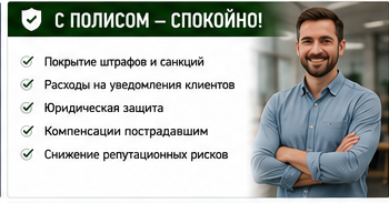 IT и технологии — Утечка данных у финтех-стартапа — Со страховой защитой