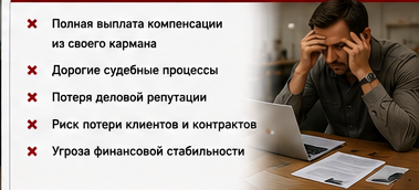 Производство — Поломка оборудования и простой линии — Без защиты