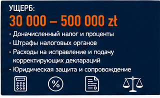 Профессиональные услуги — Ошибка с VAT в бухгалтерском бюро — Инцидент