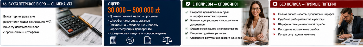 Профессиональные услуги — Ошибка с VAT в бухгалтерском бюро — strip