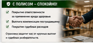 Розница и торговля — Клиент поскользнулся в магазине электроники — Со страховой защитой