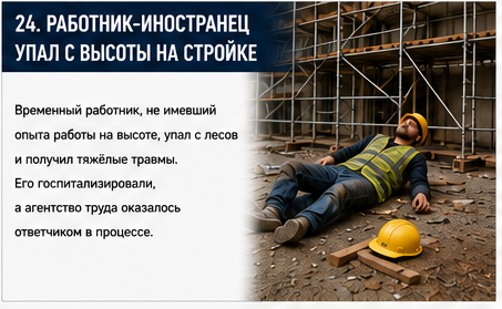 Кадровые агентства — Штраф PIP за ошибку в документах — Вводные